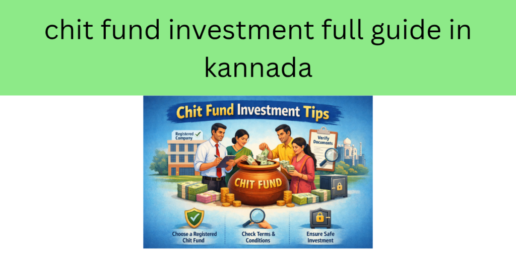 Chit fund investment tips infographic showing safe and secure chit fund practices in India